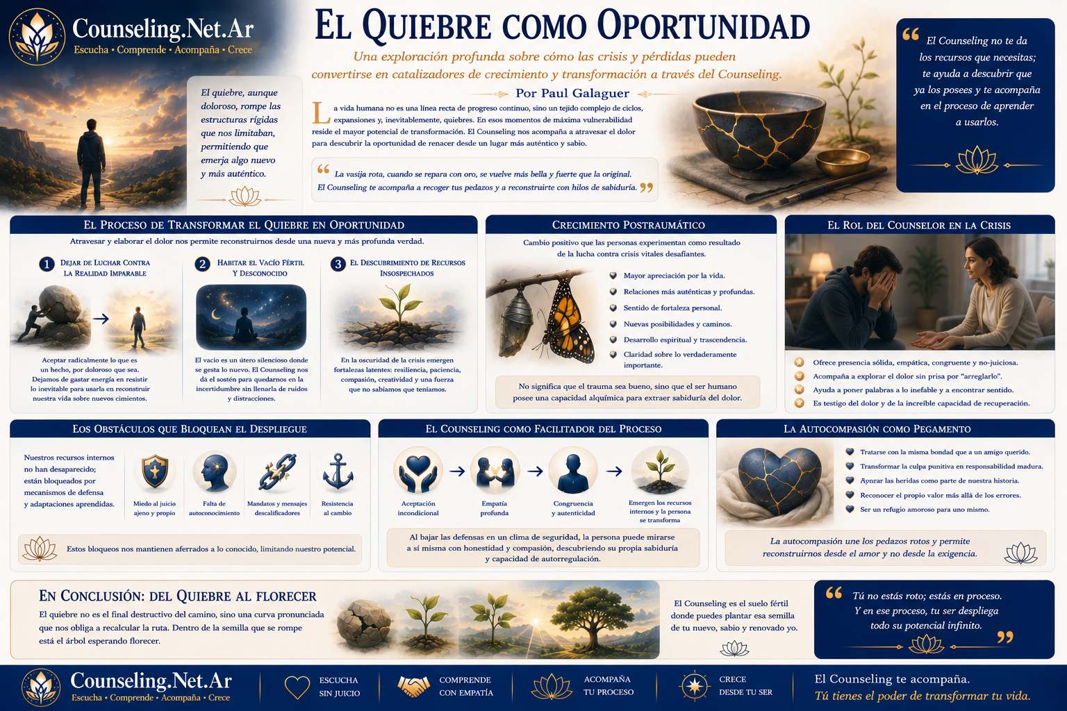 El Quiebre como Oportunidad | Counseling