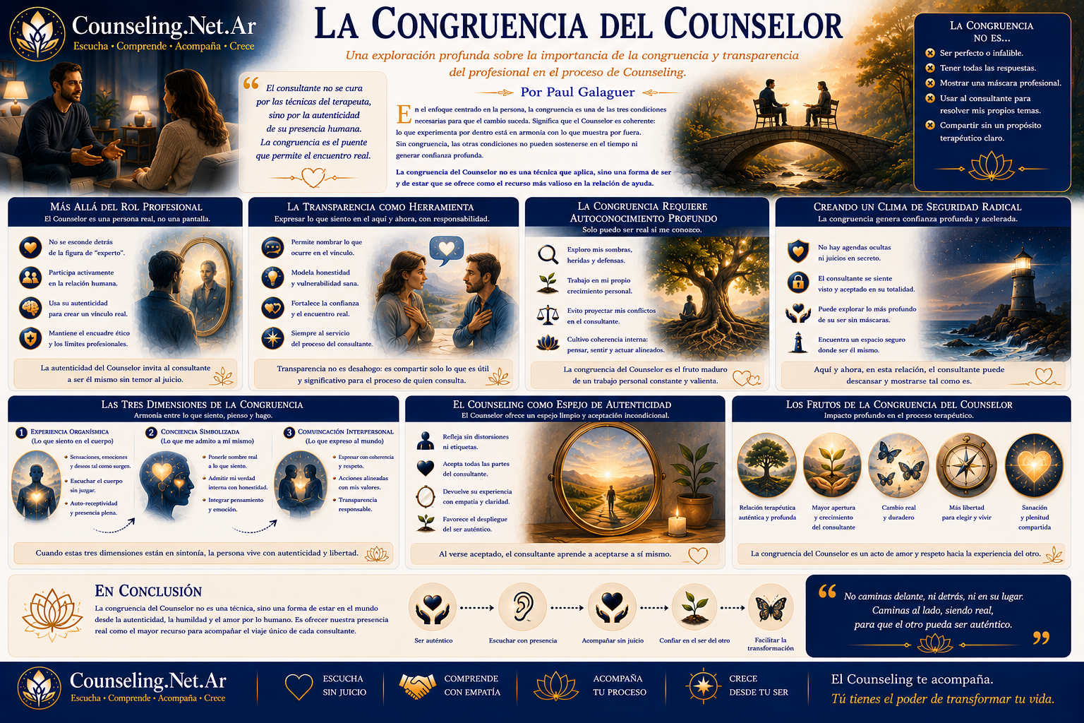 La Congruencia del Counselor | Counseling