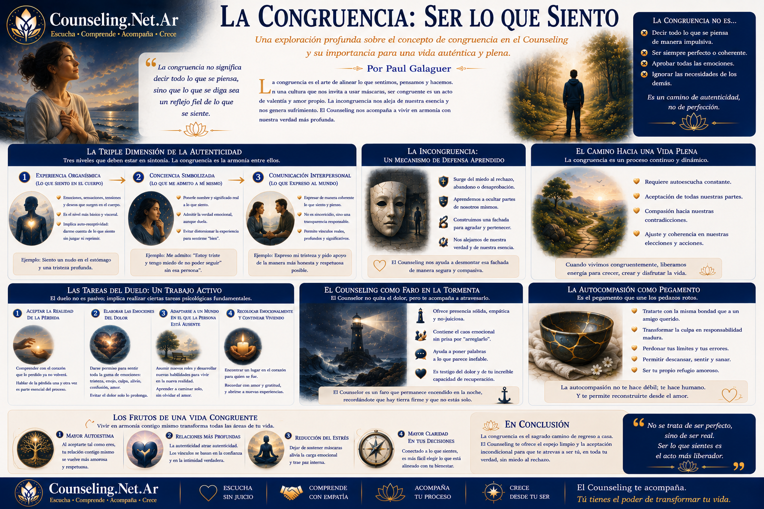La Congruencia: Ser lo que Siento | Counseling