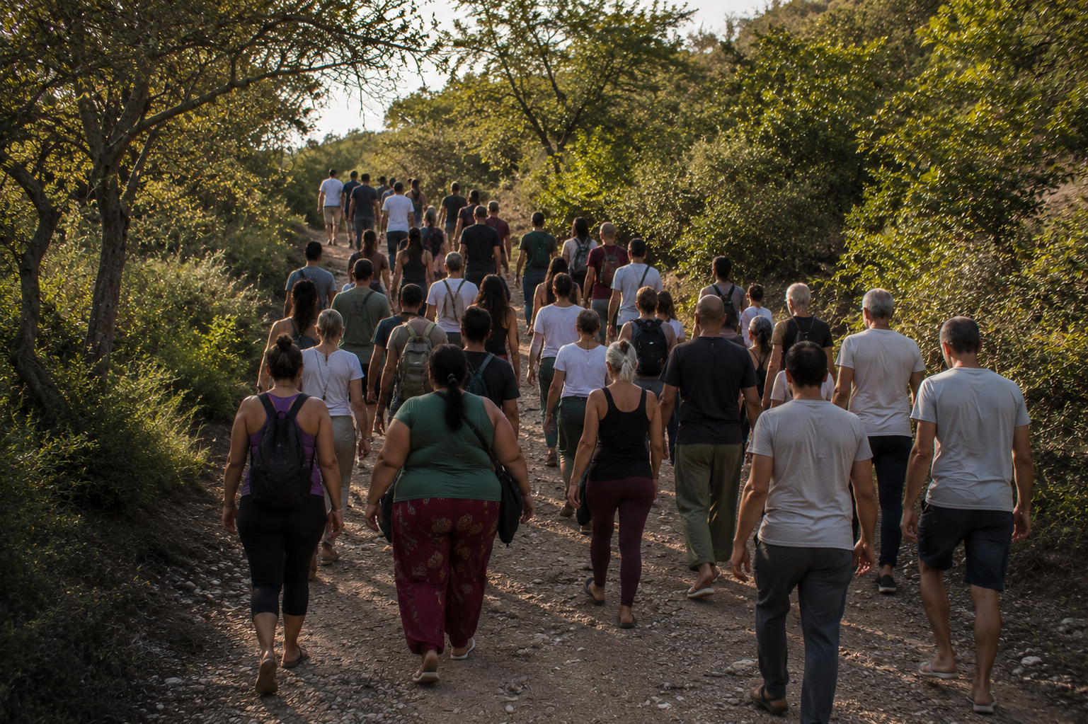 Entorno natural y espacios al aire libre para tu retiro de counseling